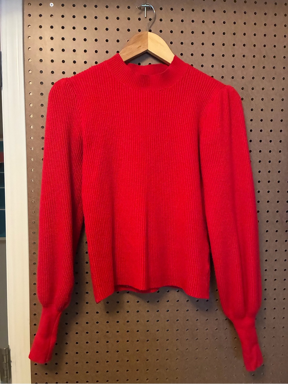 Red sweater